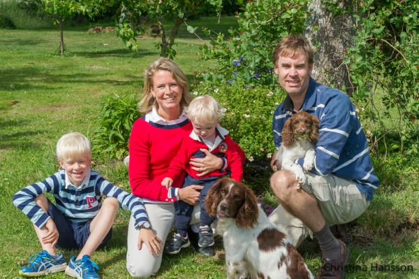 Familjen Fång med C S Arrietta och hennes dotter C S Magic