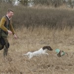 Andreas och Bella kommer nära haren - men hon stannar