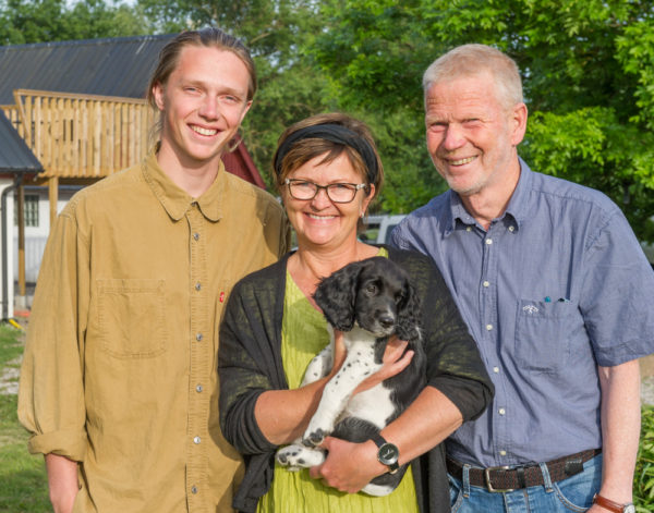 Fam. Göthner med C S Haggis