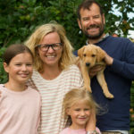 Familjen Selander med C S General