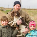 Björn, Kalle och Isabell med C S Macduff