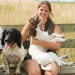 Mamma Molly med en av sönerna