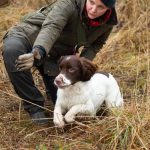 Rebecka med sin Tudor