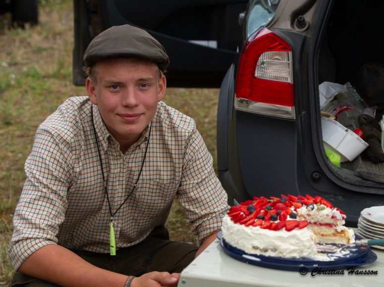 Födelsedagbarn - Fabian, dock äldre än 1 år.....